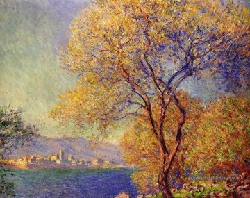 Antibes vu des jardins de Salis II Claude Monet Peinture à l'huile
